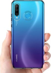 Spigen Etui Spigen Liquid Crystal do Huawei P30 Lite Crystal Clear + Szkło Alogy uniwersalny 6