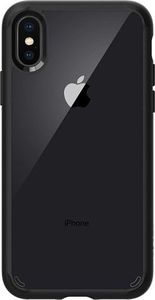 Spigen Etui Spigen Ultra hybrid Apple iPhone X / Xs Matte Black + Szkło Spigen uniwersalny 7
