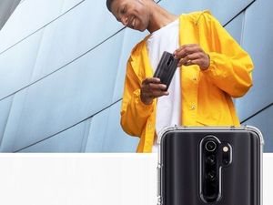Spigen Etui Spigen Crystal Shell do Xiaomi Redmi Note 8 Pro Crystal Clear + Szkło Alogy uniwersalny 5