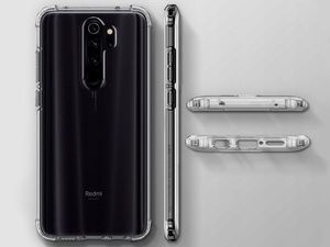 Spigen Etui Spigen Crystal Shell do Xiaomi Redmi Note 8 Pro Crystal Clear + Szkło 3mk uniwersalny 4