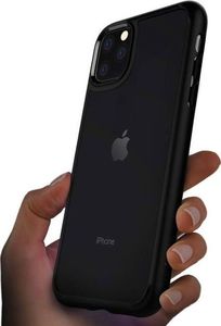 Spigen Etui Spigen Ultra Hybrid do Apple iPhone 11 Pro Max Matte Black + szkło uniwersalny 5