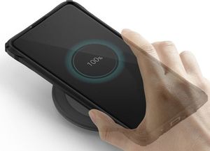 Ringke Etui Ringke Fusion X do Samsung Galaxy Note 10 Lite Black + Szkło Mocolo TG+3D uniwersalny 7