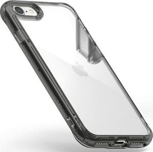 Ringke Etui Ringke Fusion do Apple iPhone 7/8/SE 2020 Smoke Black + Szkło Alogy uniwersalny 3