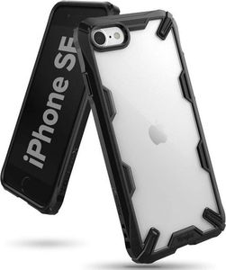 Ringke Etui Ringke Fusion X do Apple iPhone 7/8/SE 2020 Black + Szkło Alogy uniwersalny 2