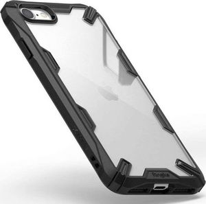 Ringke Etui Ringke Fusion X do Apple iPhone 7/8/SE 2020 Black + Szkło Alogy uniwersalny 3