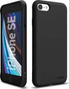 Ringke Etui Ringke Air S do Apple iPhone 7/8/SE 2020 Black + Szkło Alogy uniwersalny 2