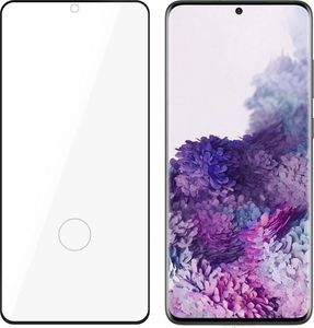 3MK Szkło 3mk HardGlass Max czytnik linii do Samsung Galaxy S20 Plus Black + Szkło 3mk na obiektyw uniwersalny 2