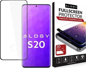 Alogy Szkło Alogy Full Glue do Samsung Galaxy S20 Czarne + 2x Szkło Alogy na obiektyw uniwersalny 2