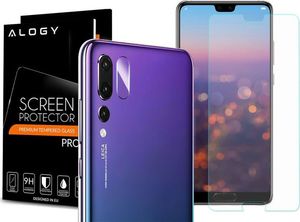Alogy Szkło hartowane Alogy na ekran + Obiektyw na tył do Huawei P20 Pro uniwersalny 3
