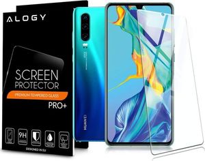 Alogy Szkło hartowane Alogy na ekran + Szkło na tył obiektyw do Huawei P30 uniwersalny 3