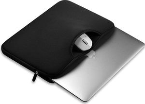 Torba 4kom.pl Torba pokrowiec neopren +Etui Hard Case MacBook Air 13 Czarny uniwersalny 4