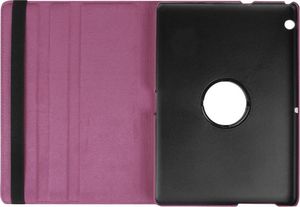 Etui na tablet 4kom.pl Etui Obrotowe 360 Huawei MediaPad T3 10 9.6'' Fioletowe + Szkło uniwersalny 7