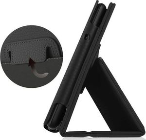 Etui na tablet 4kom.pl Etui stojak do Lenovo Tab E7 7.0 TB-7104F Czarne + Szkło uniwersalny 2
