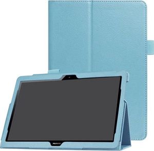 Etui na tablet 4kom.pl Etui Stojak Huawei Mediapad T3 10 9.6'' Niebieskie + Szkło uniwersalny 1