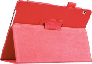 Etui na tablet 4kom.pl Etui Stojak Huawei Mediapad T3 10 9.6'' Czerwone + Szkło uniwersalny 6