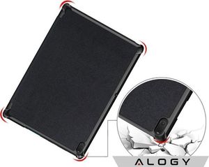 Alogy Etui Alogy Book Cover do Lenovo Tab E10 10.1 TB-X104F/L Czarne + Klawiatura uniwersalny 3