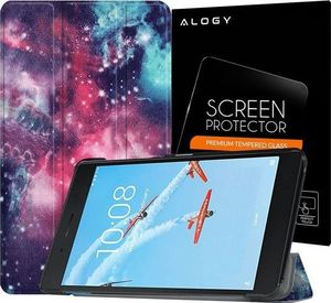 Etui na tablet Alogy Etui Alogy Book Cover do Lenovo Tab E7 7.0 TB-7104F Galaxy + Szkło Alogy uniwersalny 6