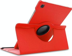 Etui na tablet Alogy Etui obrotowe Alogy 360 do Galaxy Tab S5e 10.5 2019 T720/T725 czerwone + Szkło uniwersalny 8