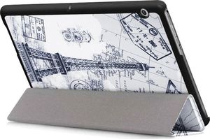 Etui na tablet Alogy Etui Alogy Book Cover do Huawei MediaPad T3 10 9.6 Wieża Eiffla + Szkło uniwersalny 3
