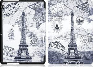 Etui na tablet Alogy Etui Alogy Book Cover do Huawei MediaPad T3 10 9.6 Wieża Eiffla + Szkło uniwersalny 4