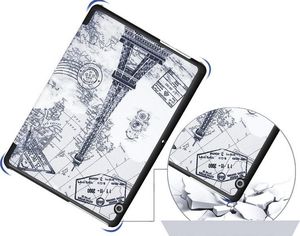 Etui na tablet Alogy Etui Alogy Book Cover do Huawei MediaPad T3 10 9.6 Wieża Eiffla + Szkło uniwersalny 5