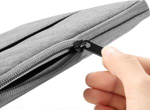 Etui na tablet Etui pokrowiec miękki uniwersalny na tablet do 9,7 cali szare uniwersalny 12