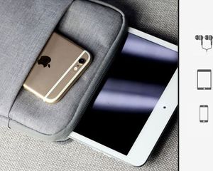 Etui na tablet Etui pokrowiec miękki uniwersalny na tablet do 9,7 cali szare uniwersalny 5