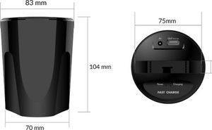 Ładowarka 4kom.pl Indukcyjna 2.4 A (30488-uniw) 9