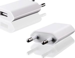 Ładowarka 4kom.pl Ładowarka sieciowa zasilacz + kabel usb iPhone 4 4s iPod 30pin uniwersalny 2