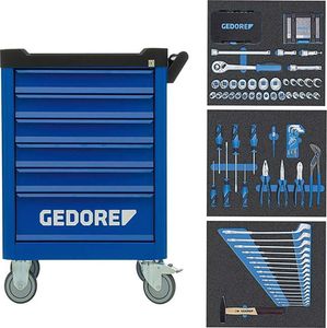 Wózek narzędziowy Gedore 7 szuflad z wyposażeniem (3100197) 2