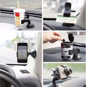 4kom.pl Uniwersalny uchwyt samochodowy do urządzeń 5 cali (telefon, GPS) Biały uniwersalny 5