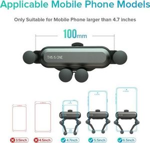 Alogy Uchwyt grawitacyjny do samochodu Air Vent 10