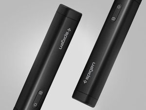 Selfie stick Spigen Spigen Selfie stick kijek uchwyt do telefonu lampka LED S550W Midnight Black uniwersalny 3