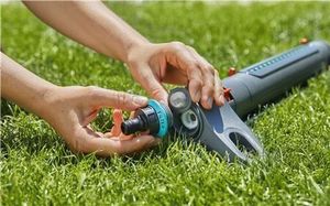 Gardena GARDENA square sprinkler AquaZoom S (grey / orange) 4