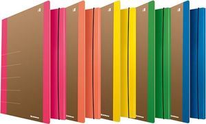 Donau Teczka z gumką DONAU Life, Karton, A4, 500gsm, 3-skrz., pomarańczowy 2