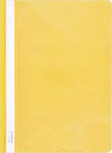 Donau Skoroszyt DONAU, PVC, A4, twardy, 150/160mikr., żółty 1
