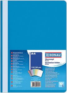 Donau Skoroszyt DONAU, PP, A4, standard, 120/180mikr., niebieski 1