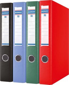 Segregator Donau 4-ringowy A4 30mm czerwony (3934001PL-04) 2