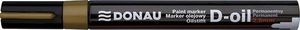 Donau Marker olejowy DONAU D-Oil, okrągły, 2,8mm, złoty 2