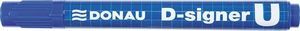 Donau Marker permanentny DONAU D-Signer U, okrągły, 2-4mm (linia), niebieski 2