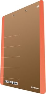 Donau Clipboard DONAU Life, karton, A4, z klipsem, pomarańczowy 1