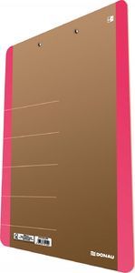 Donau Clipboard DONAU Life, karton, A4, z klipsem, różowy 1