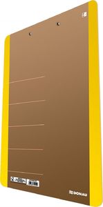 Donau Clipboard DONAU Life, karton, A4, z klipsem, żółty 1