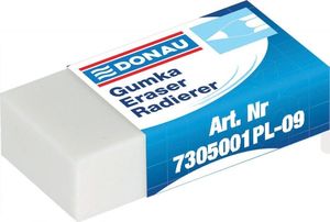 Donau Gumka uniwersalna 41x21x11mm biała 1