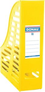 Donau Pojemnik ażurowy na dokumenty DONAU, PP, A4, składany, żółty 1