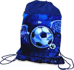 Donau Worek szkolny DONAU Soccer Style, 42x32cm, niebieski 1