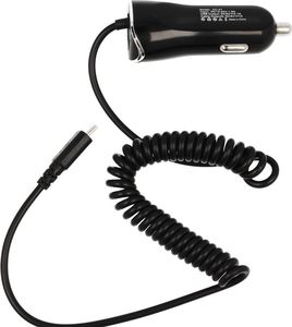 Ładowarka Revers Ładowarka samochodowa Reverse CC-21 2,1A MICRO+USB czarna 2