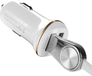 Ładowarka XO XO Ładowarka samochodowa CC13 biała 2USB 2,1A 2