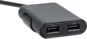 Ładowarka TelForceOne Ładowarka samochodowa Maxlife MXCC-03 4xUSB Fast charge 5.4A 4