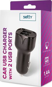 Ładowarka TelForceOne Adapter 1.4 A  (70909) 2